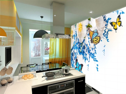 Kitchen Design With Butterflies