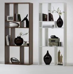 Hallway shelving design