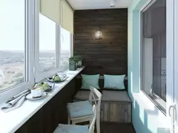 Loggia balcony interior