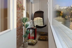Lodjiya balkon daxili