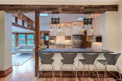 Pillar in the kitchen photo