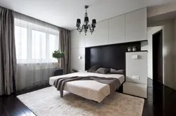 Bedroom interior white ceiling