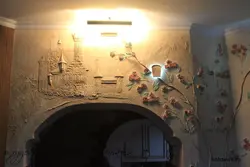 Photo Of Bas-Reliefs In The Kitchen