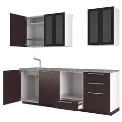 İnteryerdə Akstad IKEA Mətbəxi