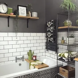 Bathroom design shelving