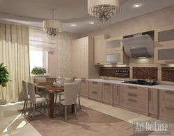 Kitchen Design In Cocoa Color