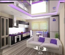 Design kitchen studio ceiling