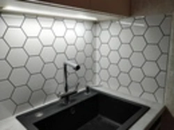 Kitchen corners tiles photo