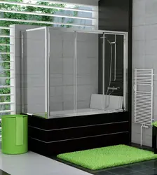 Bathroom Curtain Sliding Plastic Photo