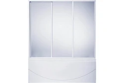 Bathroom curtain sliding plastic photo