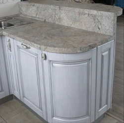 Silver patina kitchen photo