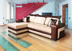 Corner sofas for the living room inexpensively photo