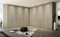 Wardrobe in the hallway photo modern to the ceiling