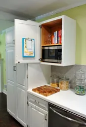 Where To Put A Microwave In A Small Kitchen Photo