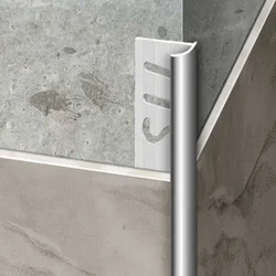 Corners for tiles in the bathroom photo in the bathroom interior