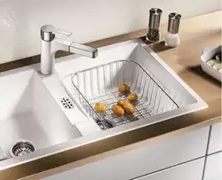 Ракавіны для кухні з сушылкай фота