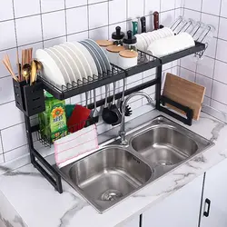 Quritgich fotosurati bilan oshxona lavabolari