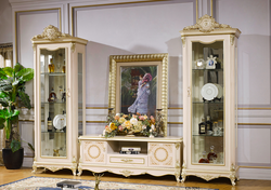 Classic showcases for the living room photo