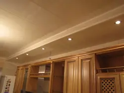 Photo Of Kitchen Ceiling Made Of MDF