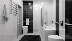 Combination Of White In The Bathroom Interior