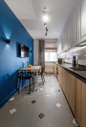 Дизайн вытянутой кухни 8 м