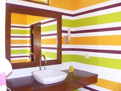Painting bathroom design photo