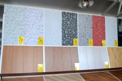 Plastic panels for the kitchen photo