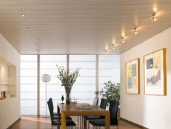 Ceiling in the kitchen photo mdf