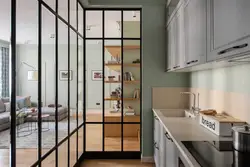 Дизайн Кухни С Стеклянной Дверью