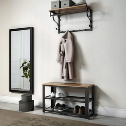 Loft koridorunda asılqanlar fotoşəkil