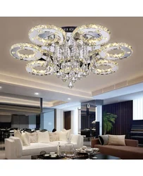 Ceiling chandelier for the living room inexpensive photo