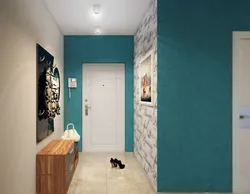 Hallway With Different Wallpapers Photo