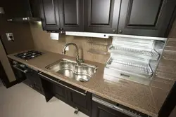 Kitchen countertop and splashback design