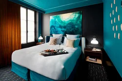 Sea ​​Wave In The Bedroom Interior