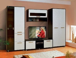 Living room furniture with wardrobe photo