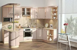 Color scheme of kitchen sets for a small kitchen photo