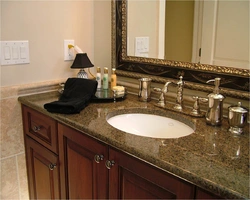 Countertop Аз Санги Сунъӣ Дар Тарҳрезии Ҳаммом