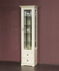 Photo display case for dishes in the living room inexpensively