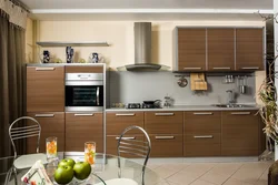 Brown Kitchen Photo Which Wallpaper Is Suitable