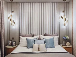 How to decorate the headboard of a bed in the bedroom with your own photos