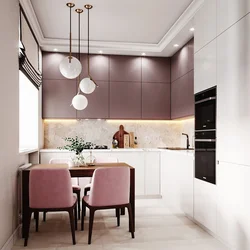Small kitchen design in modern style 2023