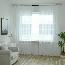 Tulle Дар Дохили Ҳуҷраи Хоб Акс Бе Парда