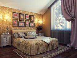 Интерьер штор для спальни с одним окном фото
