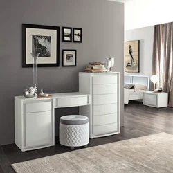 Chest of drawers dressing table for bedroom photo