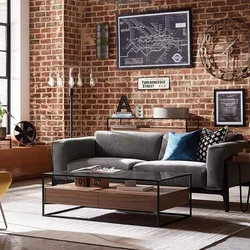 Sofas in the living room loft photo