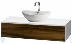 Девони ванна бо акси танӯраи countertop