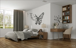 Bedroom interior wall decor