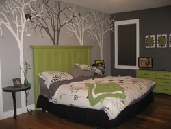Bedroom interior wall decor