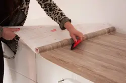Film For Countertops In The Kitchen Photo