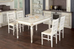 Photo tables and chairs for kitchen dining